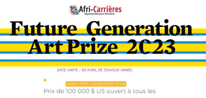 Future Generation Art Prize 2023 - prix mondial d'art contemporain bisannuel ( 100 000 $ US)