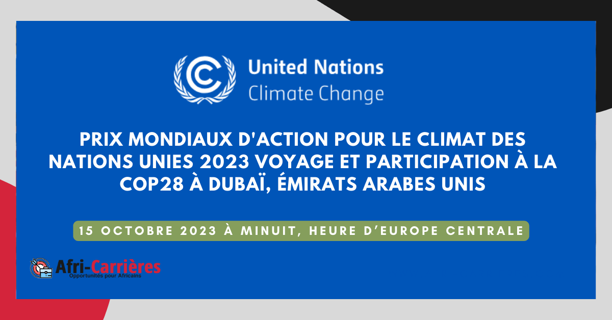 Prix mondial de l'action climatique