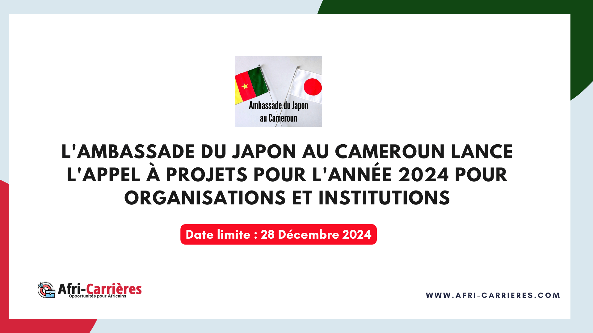 Subventions Ambassade du Japon