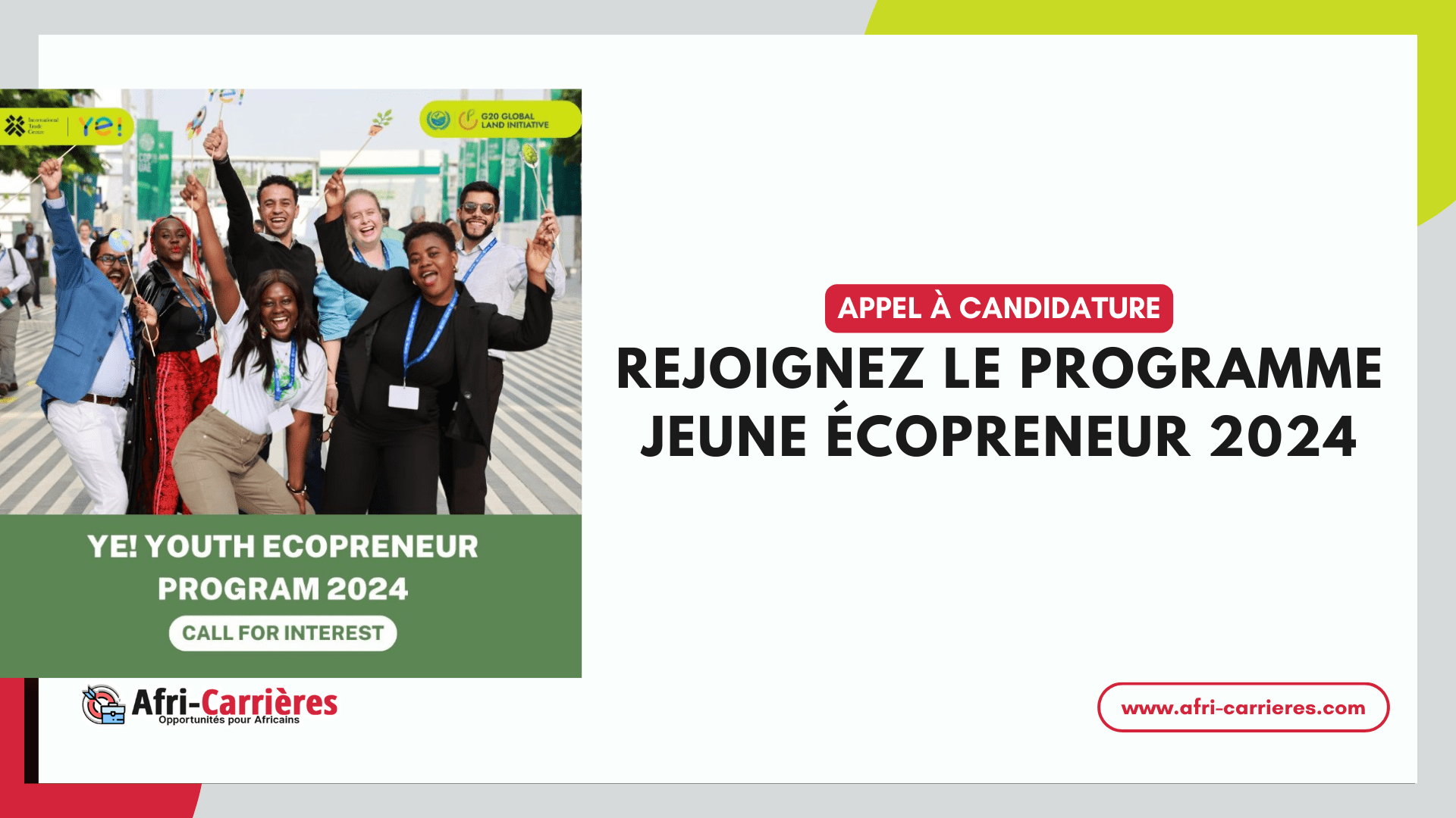 Youth Ecopreneur Awards 2024