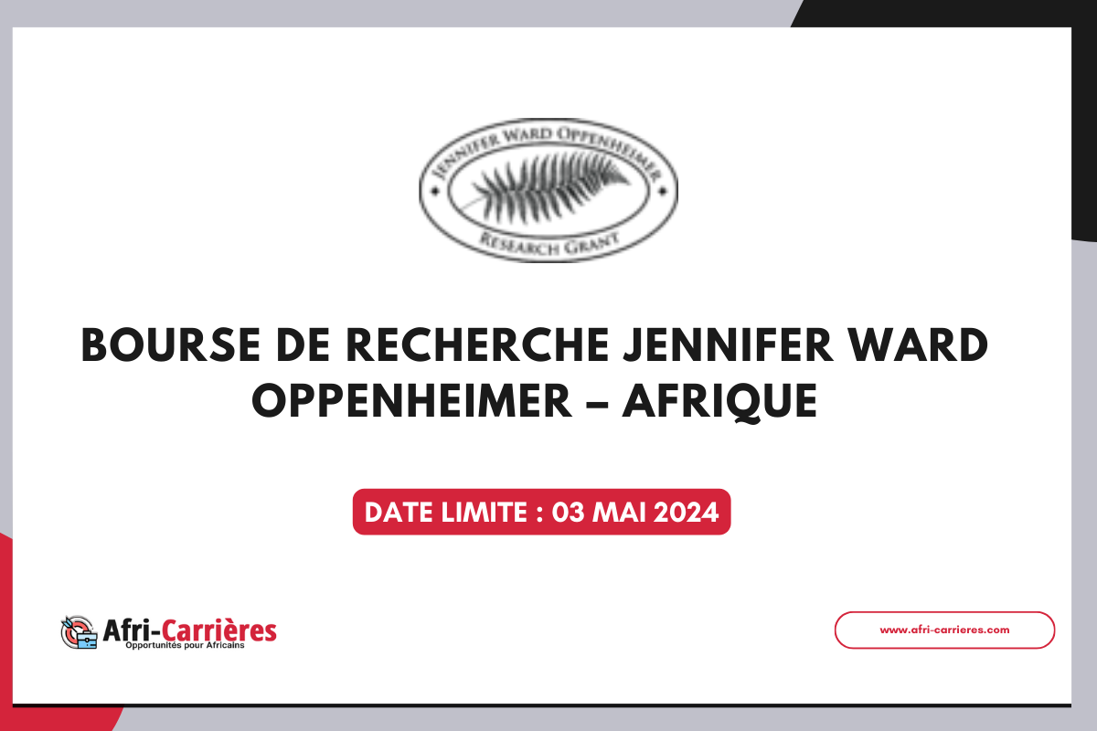 Bourse Jennifer Ward Oppenheimer