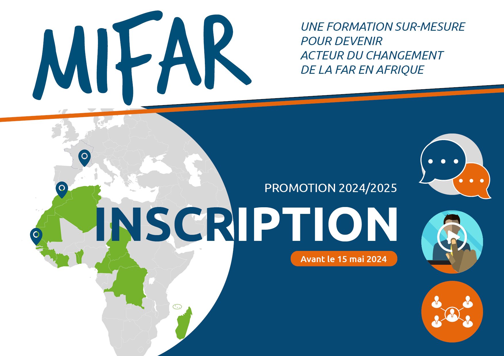 Master International MIFAR à distance