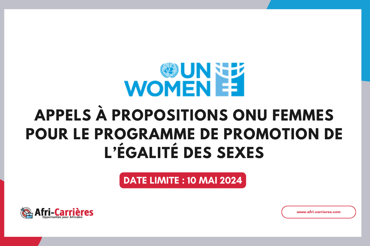 promotion de l’égalité des sexes