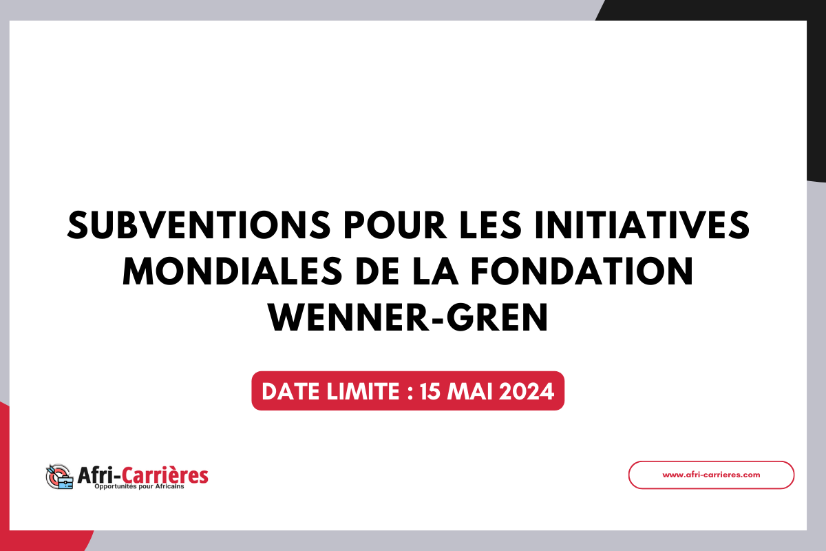 subventions Fondation Wenner-Gren
