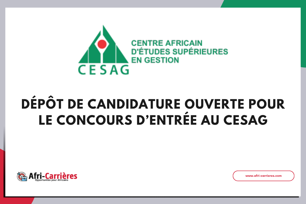 concours d'entrée au cesag