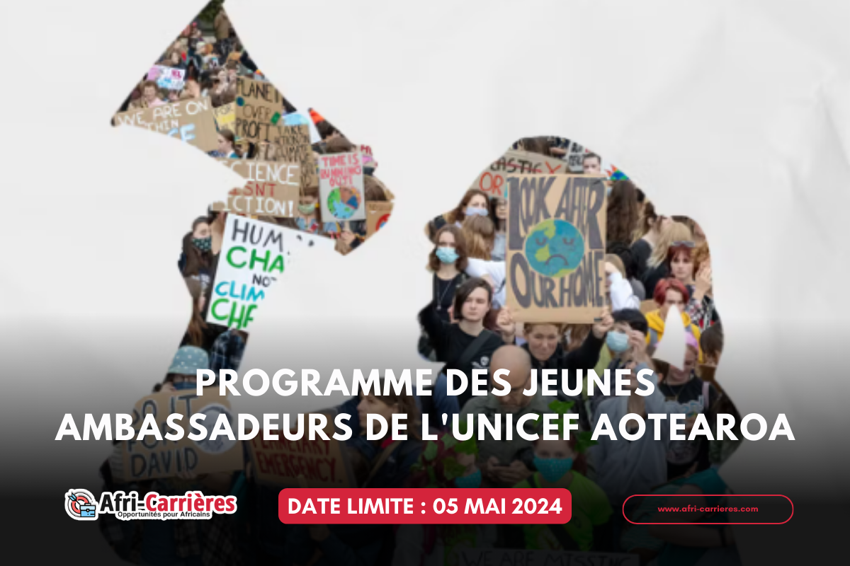 Programme des jeunes ambassadeurs de l'UNICEF Aotearoa 2024