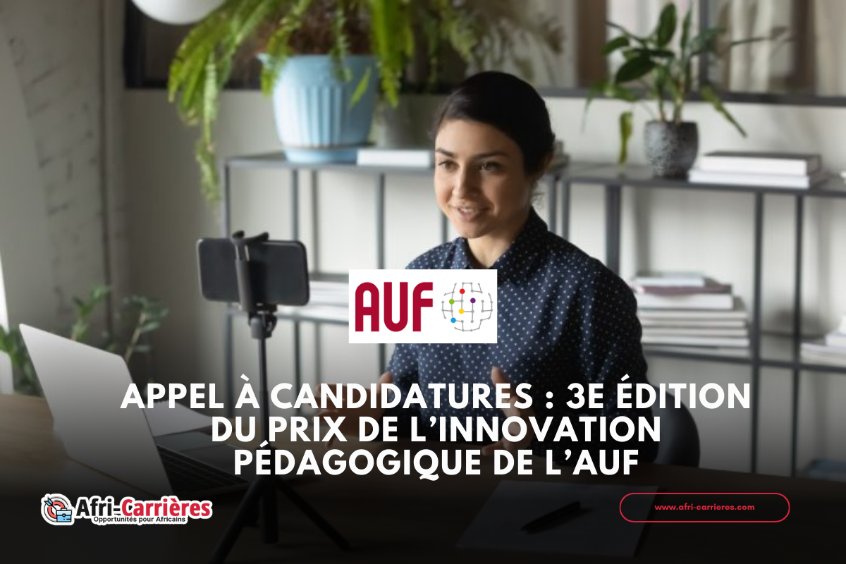prix de l'innovation pédagogique de l'AUF
