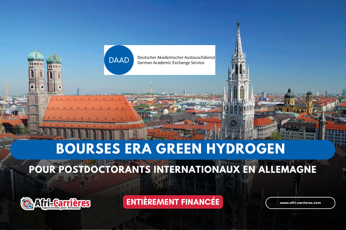 Bourses ERA Green Hydrogen pour postdoctorants internationaux en Allemagne