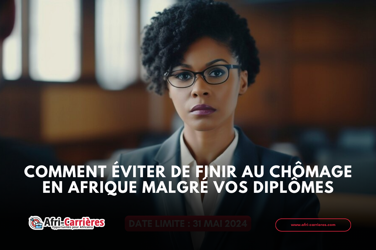 Comment éviter le chômage en Afrique malgré vos diplômes