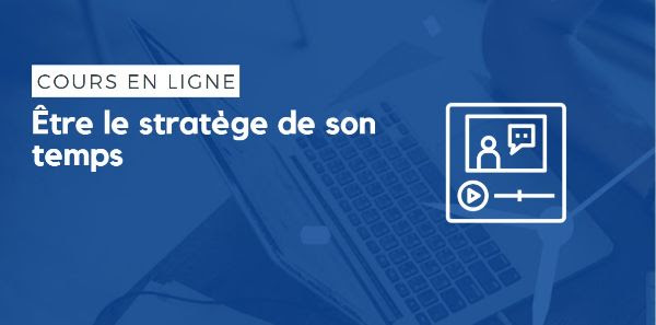 Cours en ligne gestion du temps