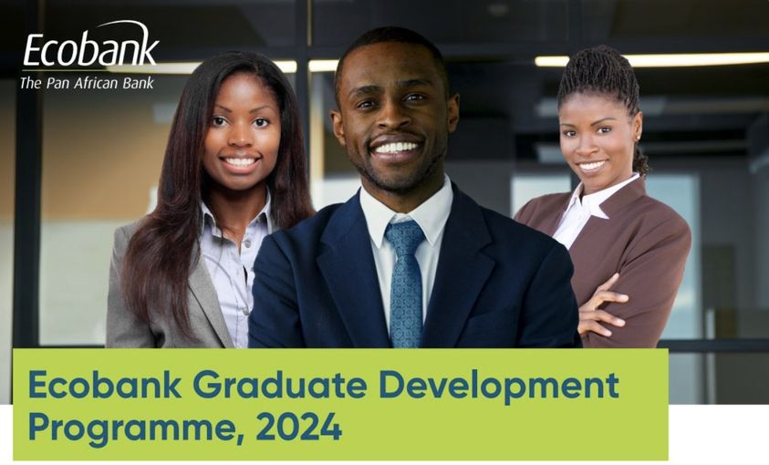 Ecobank Graduate Trainee Program 2024 pour les jeunes diplômés