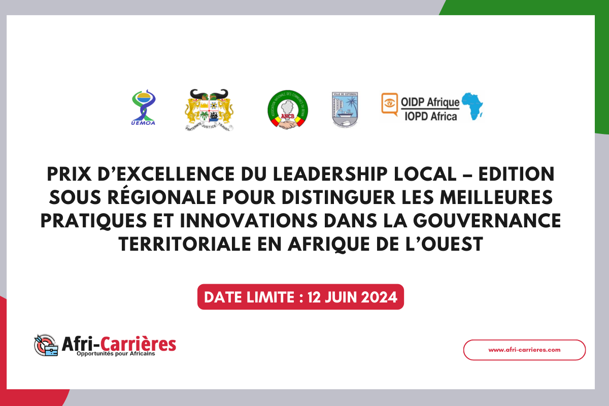 prix d'excellence du leadership local
