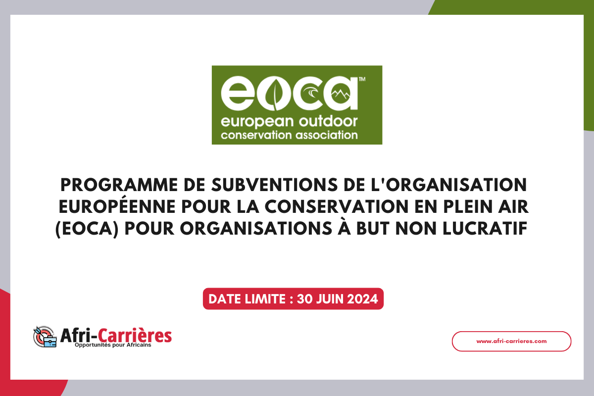 Programme de subventions EOCA