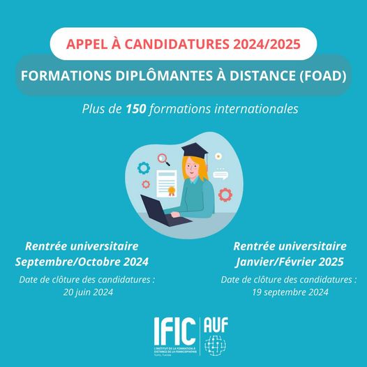 formations diplômantes à distance de l'IFIC