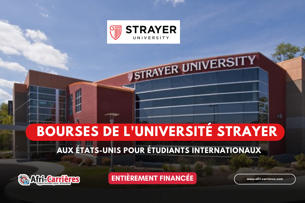 Bourses de l'Université Strayer aux États-Unis pour étudiants internationaux