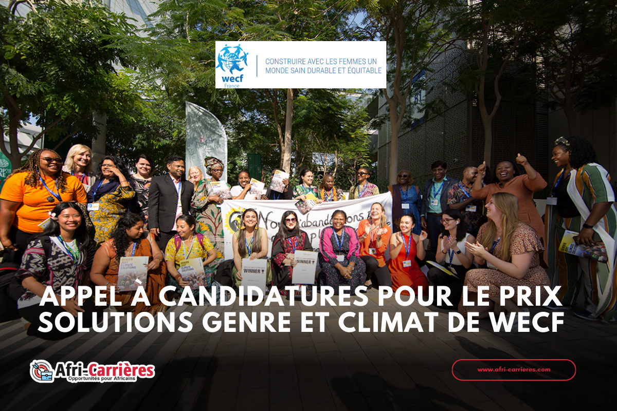 Prix Solutions Genre et Climat