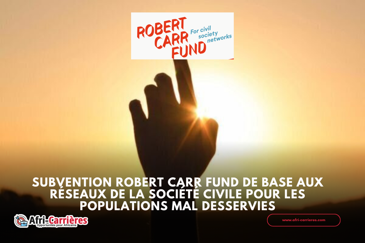 Subvention Robert Carr Fund