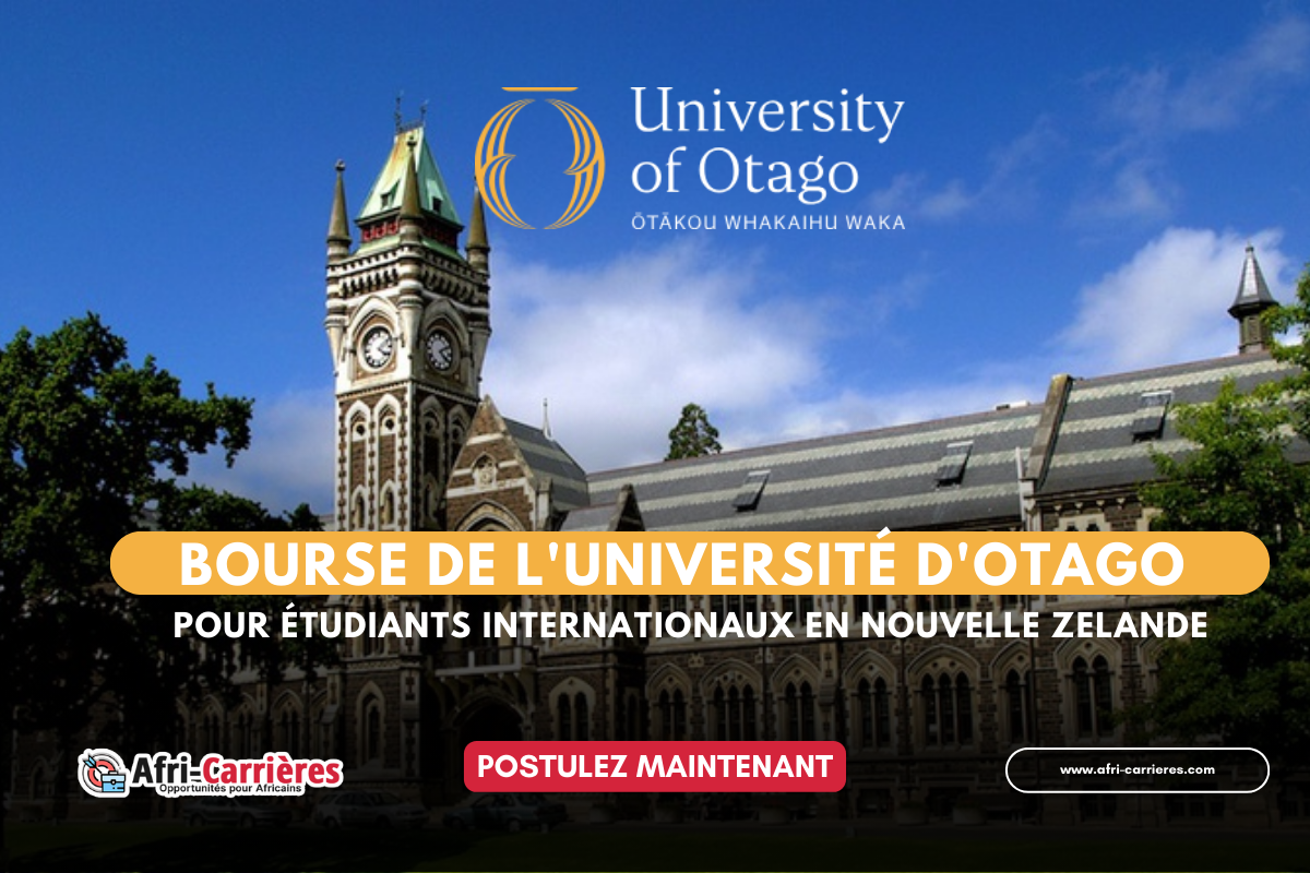 bourse de doctorat de l'Université d'Otago