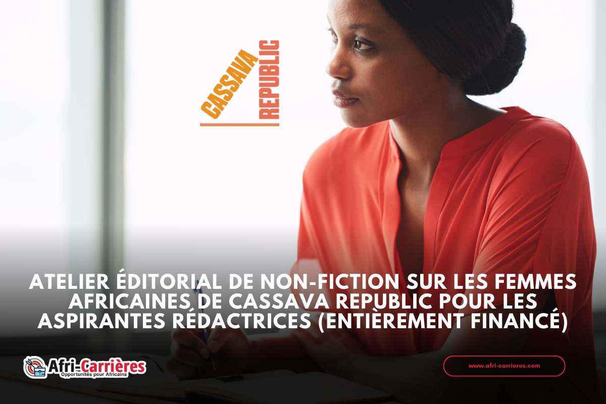 Atelier éditorial de non-fiction sur les femmes africaines de Cassava Republic