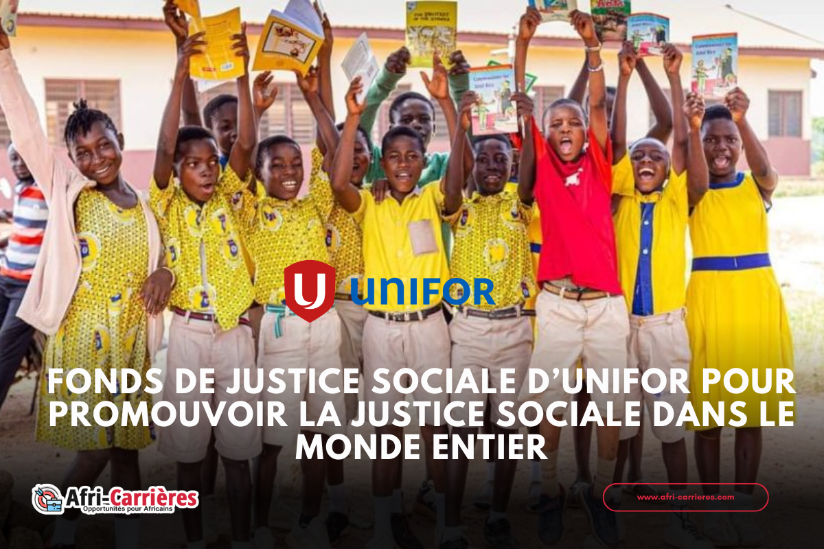 Fonds de justice sociale Unifor pour promouvoir la justice sociale dans le monde entier