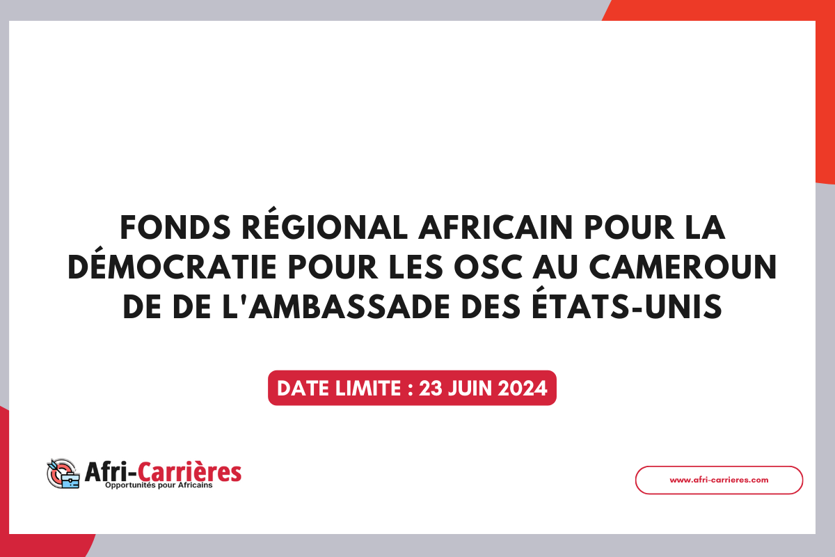 Fonds régional africain pour la démocratie