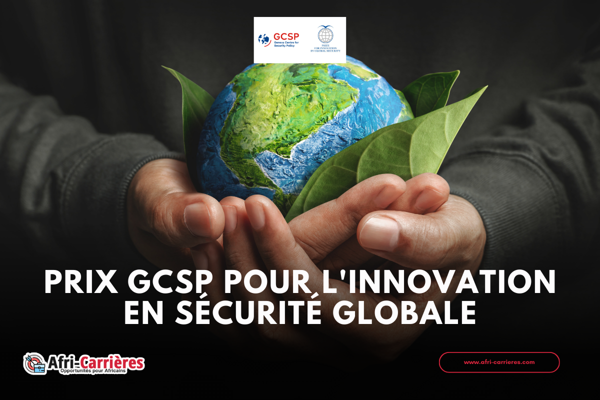 Prix GCSP 2024 pour l'Innovation en Sécurité Globale