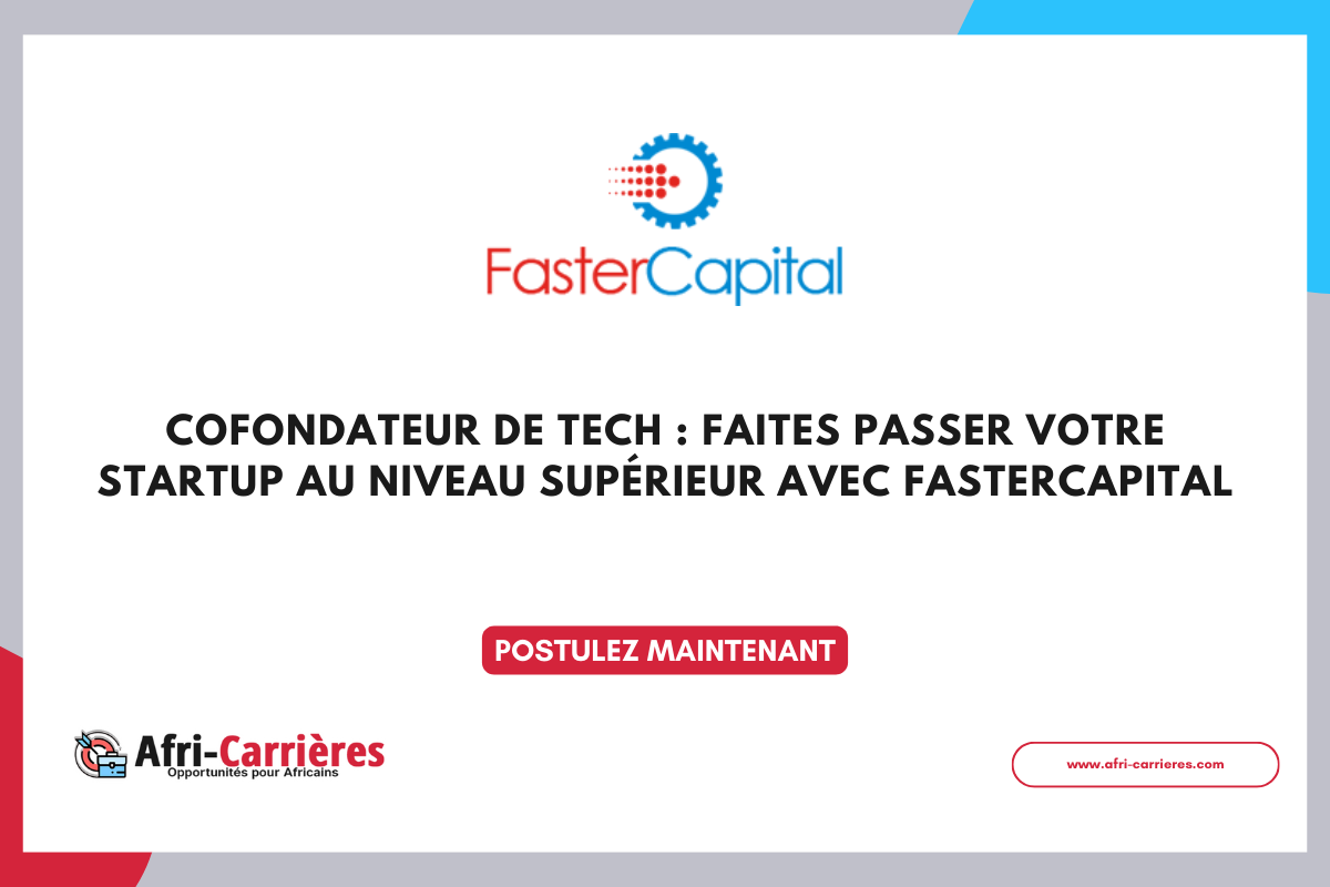 Cofondateur de Tech FasterCapital