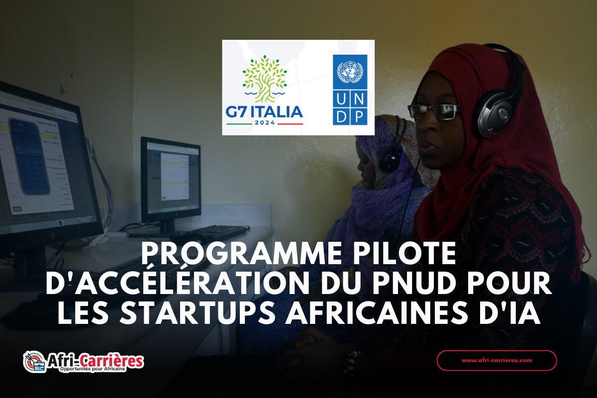 Programme Pilote d'accélération du PNUD pour Startups d'IA.
