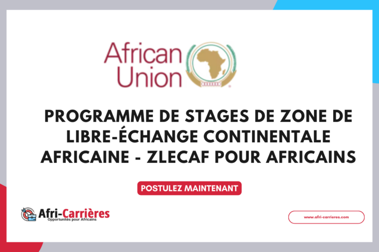 programme de stages ZLECAf