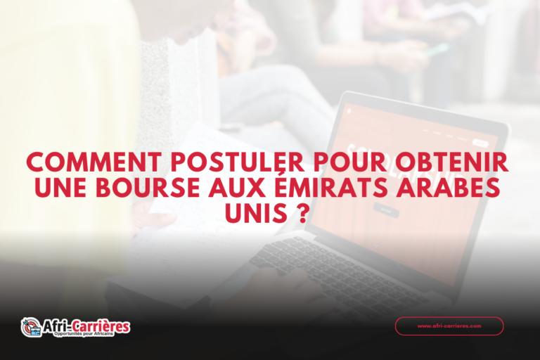 Comment postuler pour obtenir une bourse aux Émirats Arabes Unis