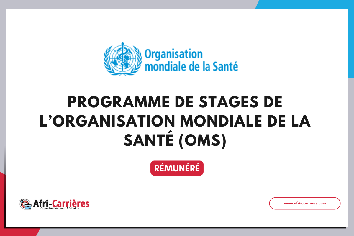 Stage rémunéré OMS