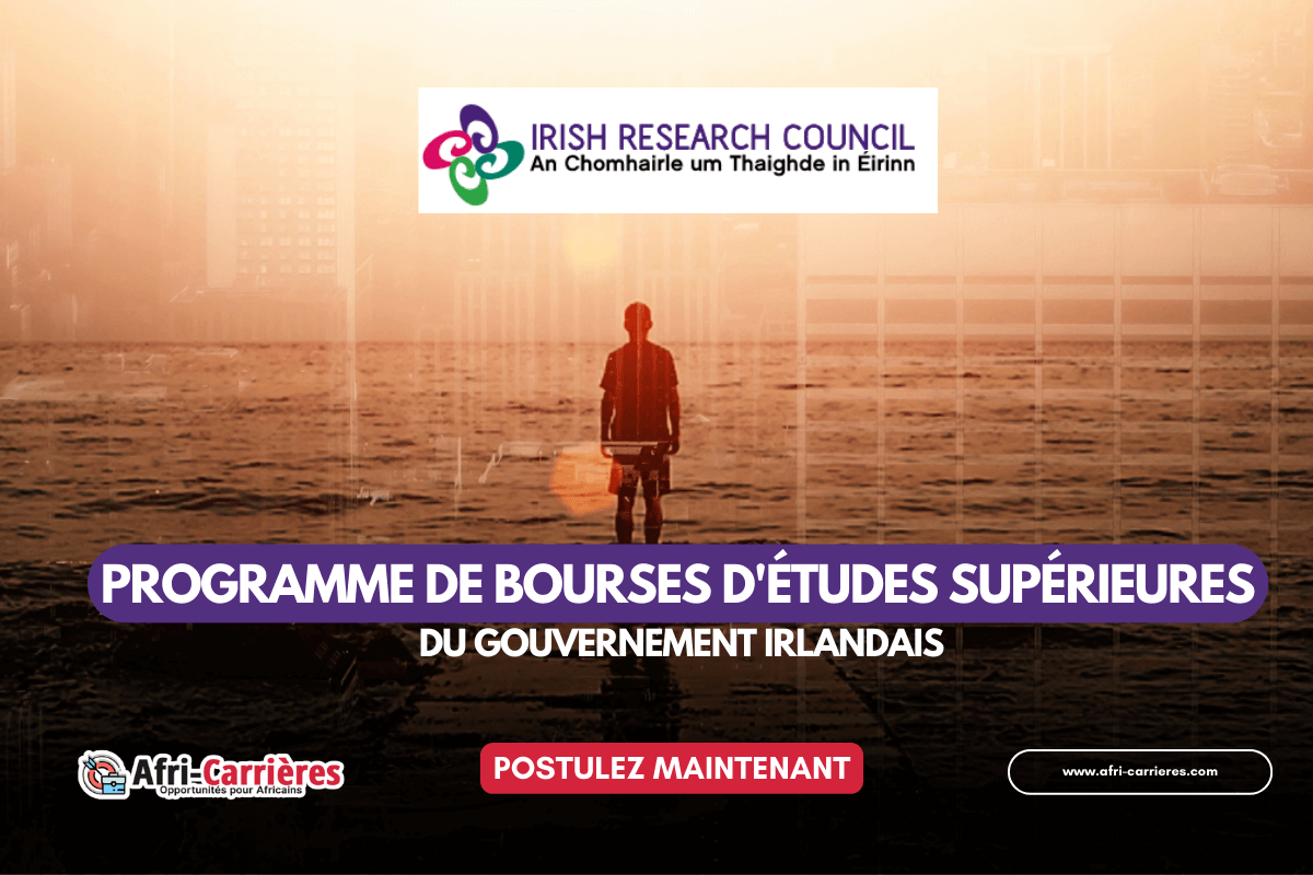 programme de Bourse du gouvernement Irlandais