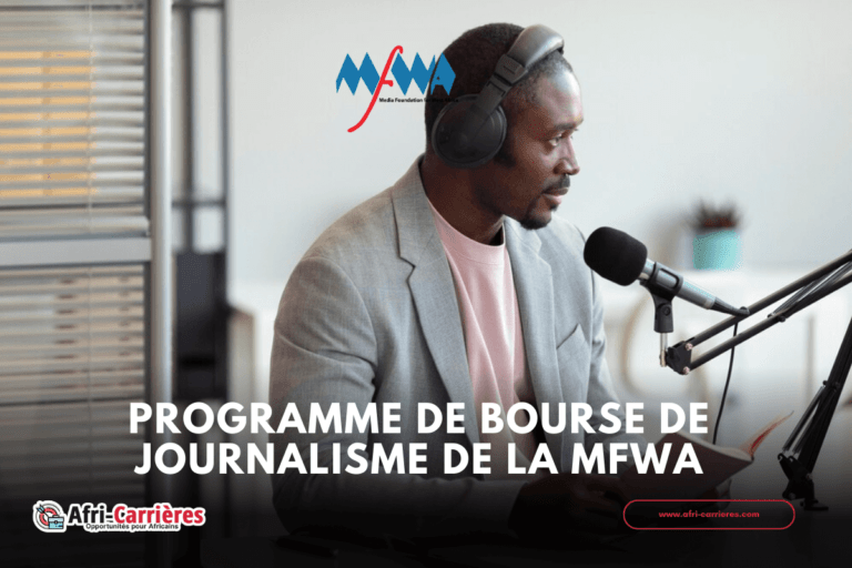 programme de bourse de journalisme de la MFWA