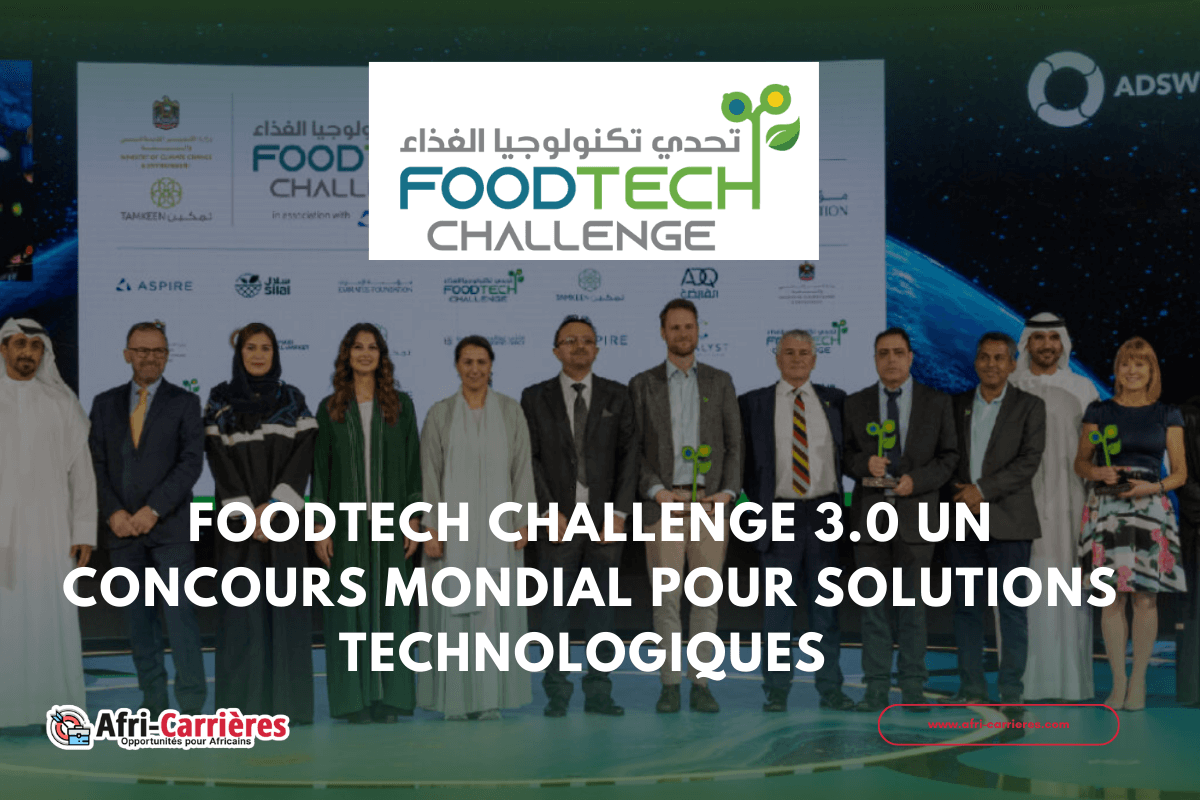 FoodTech Challenge 3.0 un concours mondial qui identifie et soutient les premières solutions technologiques