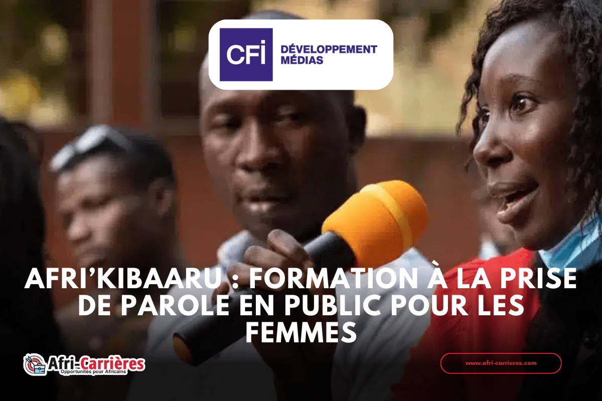 Afri’kibaaru formation à la prise de parole en public pour les femmes