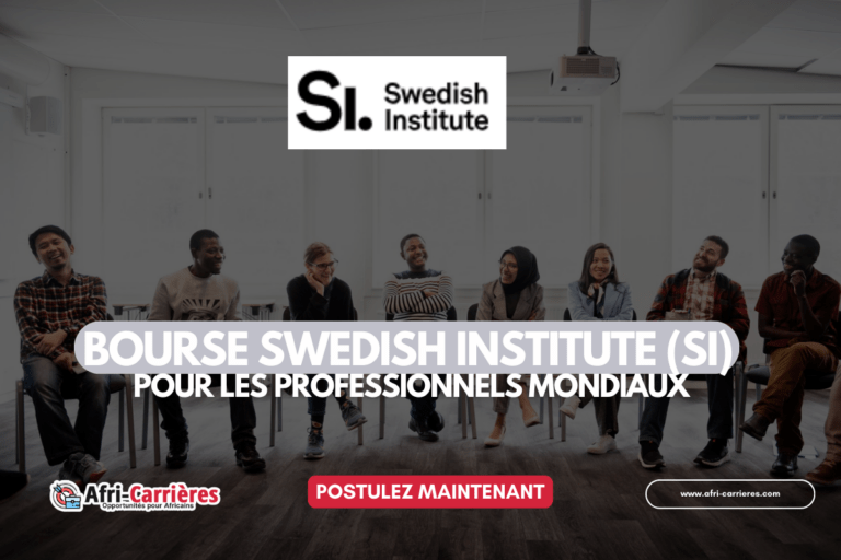 Bourse Swedish Institute (SI) pour les professionnels mondiaux