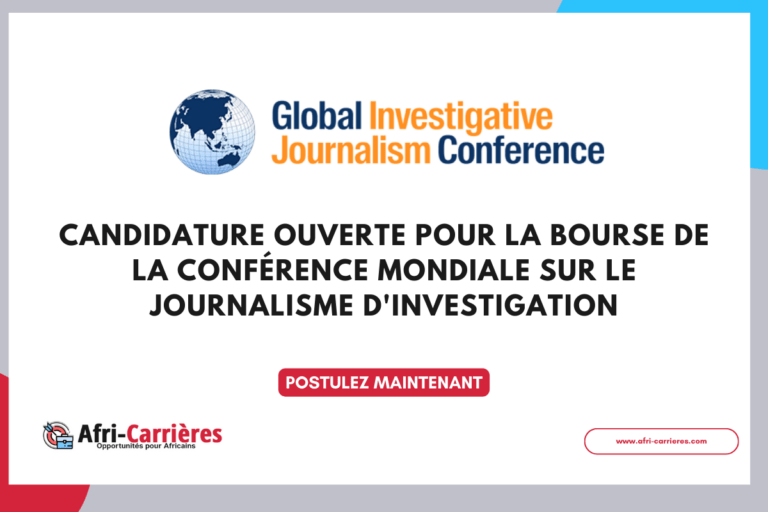 Global Investigative Journalism Conference Fellowship