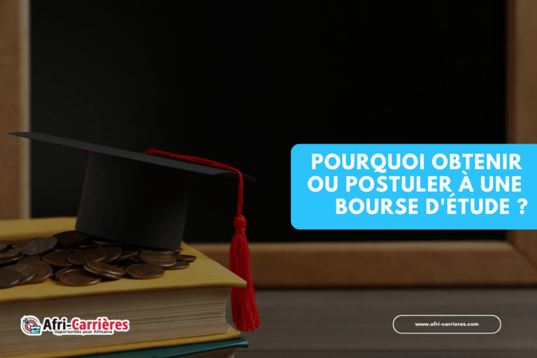 Pourquoi obtenir ou postuler à une bourse d'étude ?