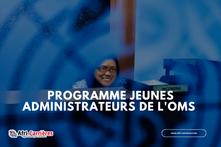 Programme Jeunes administrateurs OMS