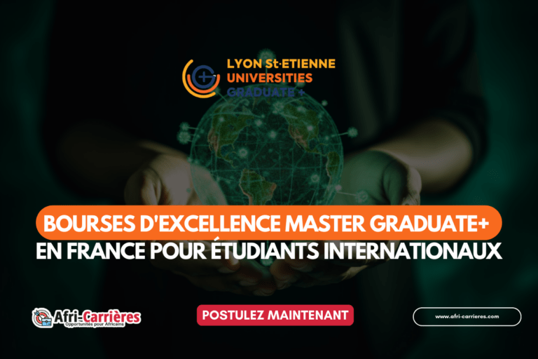 Bourses d'Excellence Master Graduate+ en France pour étudiants internationaux