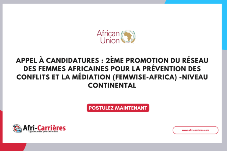 FEMWISE AFRICA - Promotion du réseau des Femmes Africaines pour la Prévention des Conflits et la Médiation