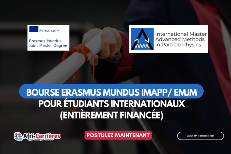 Bourse Erasmus Mundus IMAPP EMJM pour étudiants internationaux (entièrement financée)