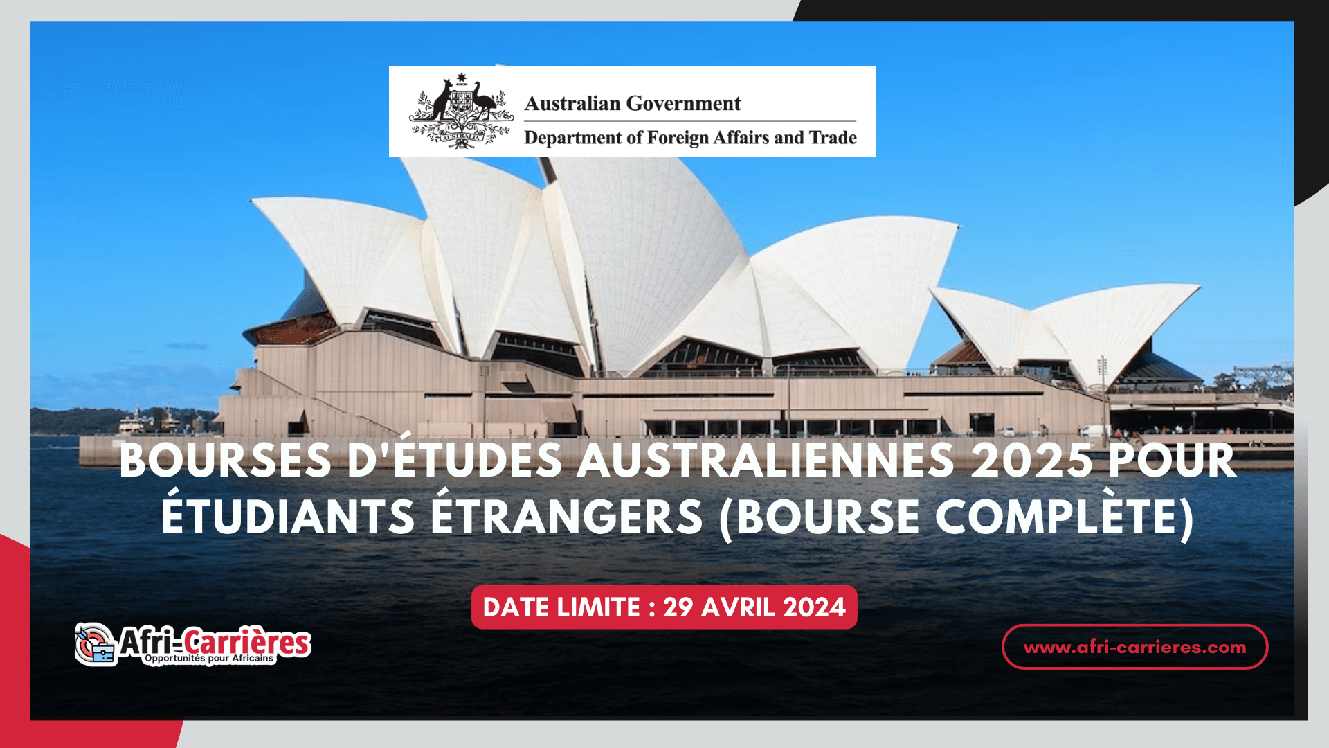bourses australiennes 2025 du gouvernement australien