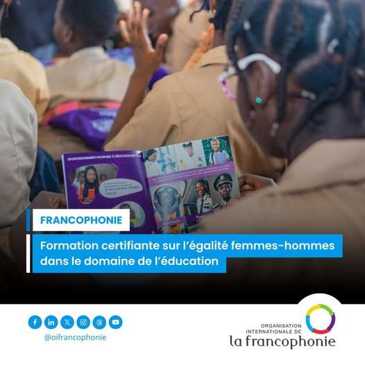 formation certifiante sur l’égalité femmes-hommes dans le domaine de l’éducation