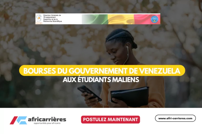 30 bourses du gouvernement de Venezuela aux étudiants du Mali