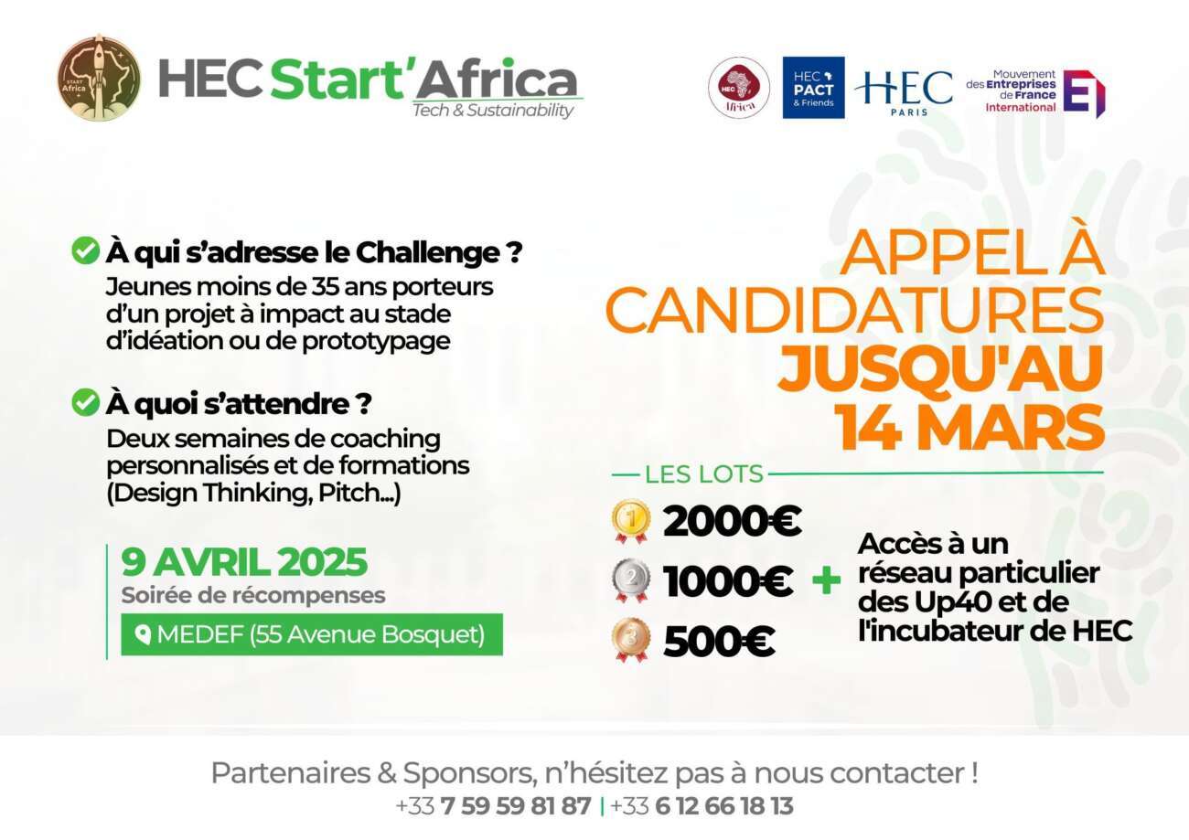 Appel à soumission pour Start'Africa 2025