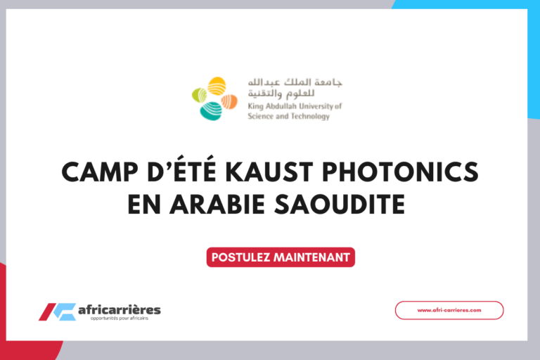 camp d'été KAUST photonics 2025 en Arabie saoudite