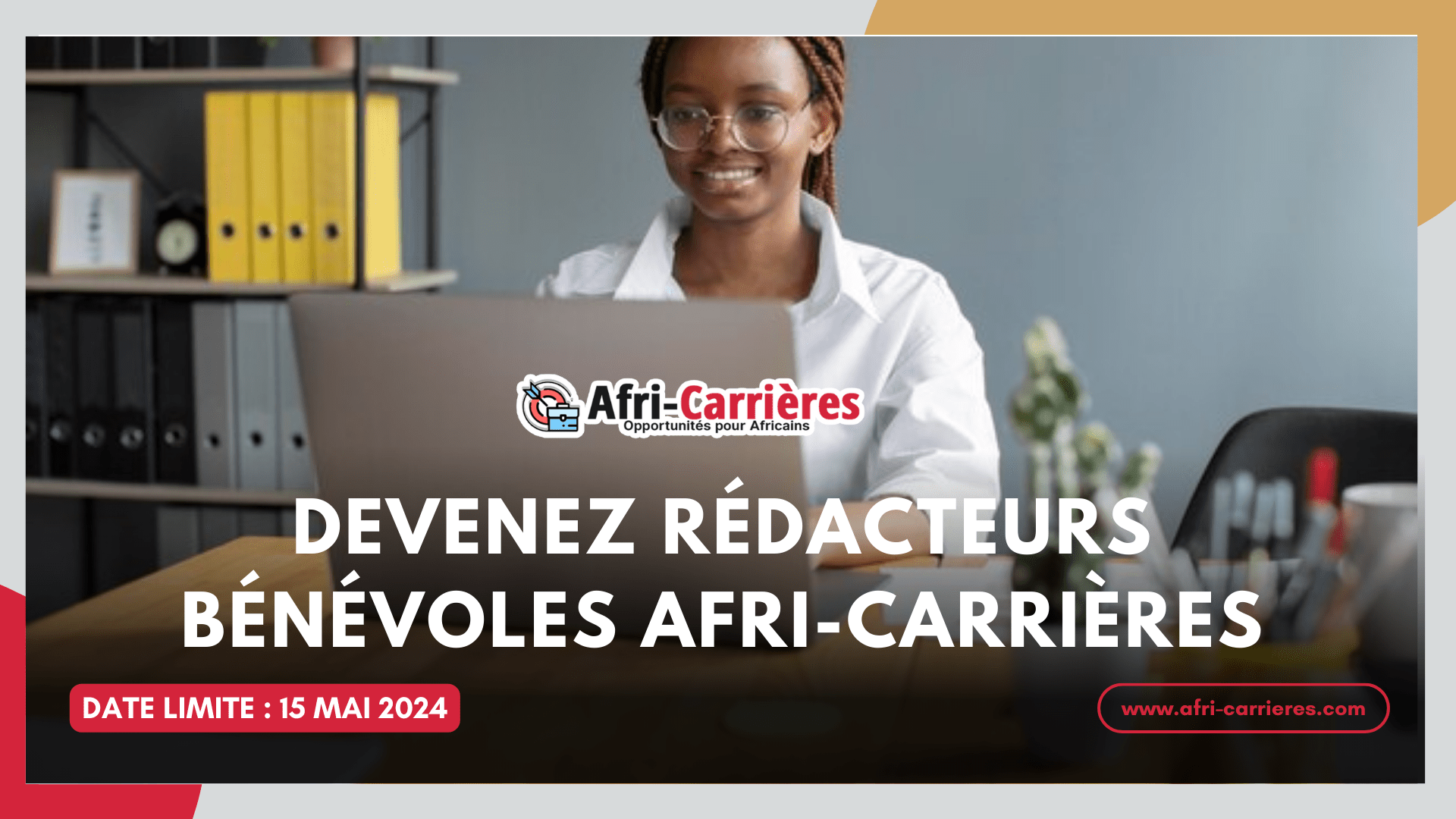 Devenez Rédacteurs Bénévoles Afri-Carrières
