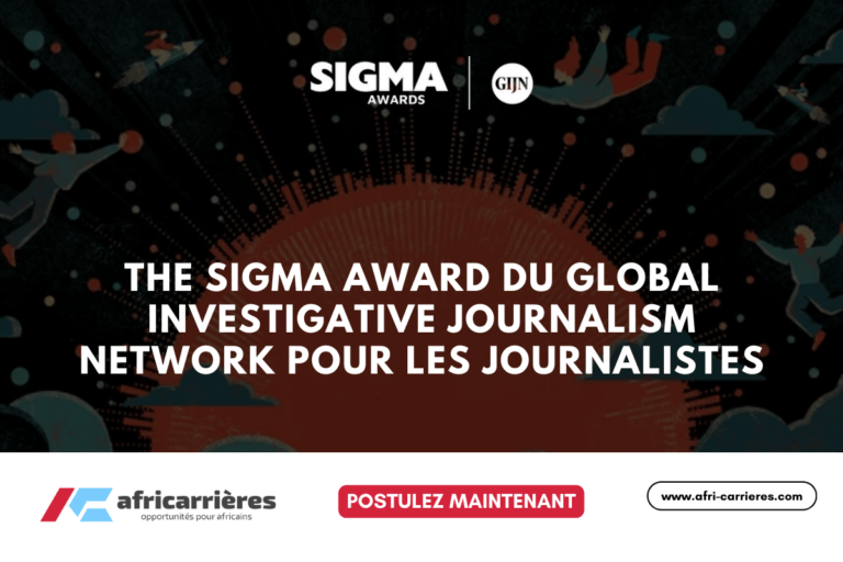 Ouverture des candidatures pour The Sigma Awards 2025 du Global Investigative Journalism Network pour les journalistes 6 Ouverture des candidatures pour The Sigma Awards 2025 du Global Investigative Journalism Network pour les journalistes