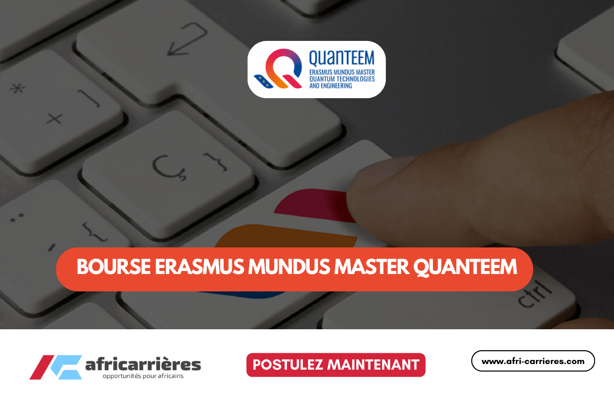 bourse Erasmus Mundus Master QuanTEEM